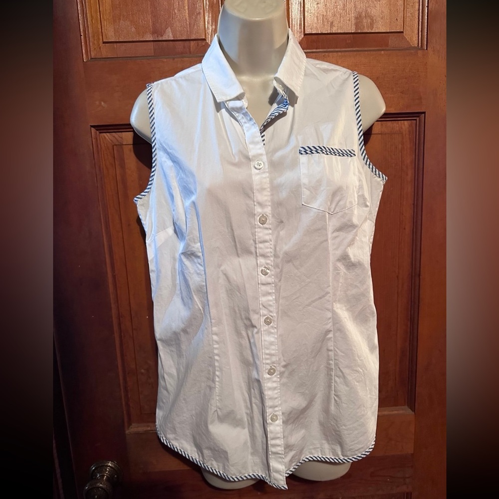 Brooks Brothers Sleeveless Shirt